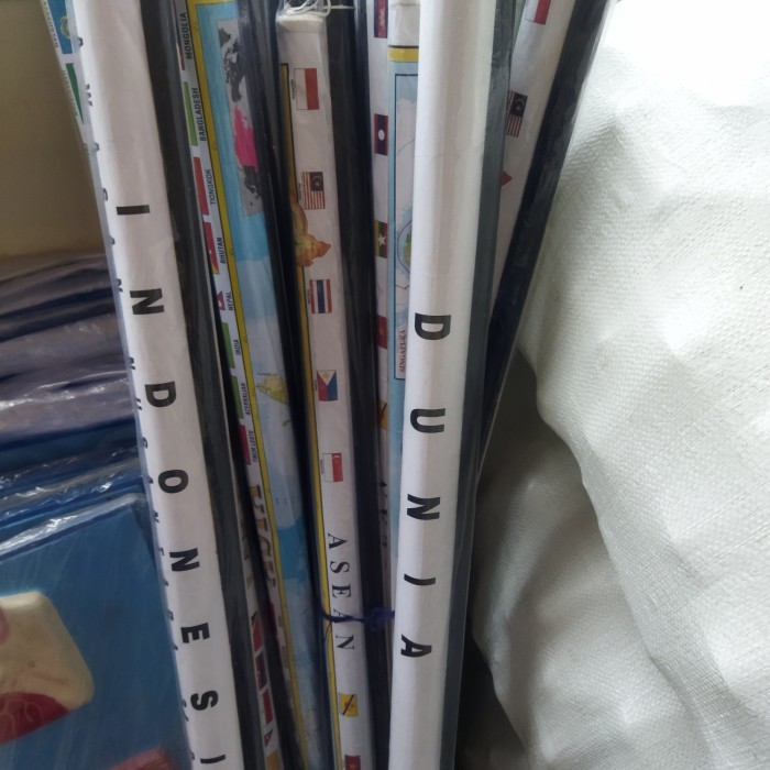 Ars Peta Dunia, Asean, Asia, Indonesia