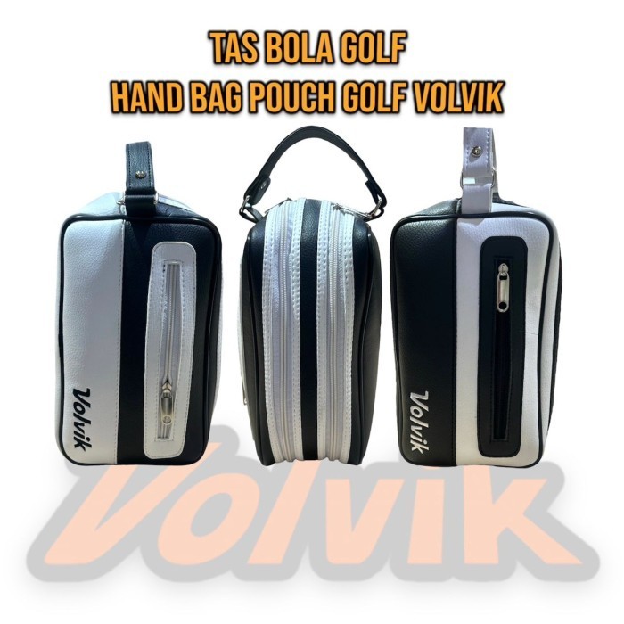 Nat Hand Bag Ball Golf Tas Bola Golf Volvik - Tas Pouch Golf