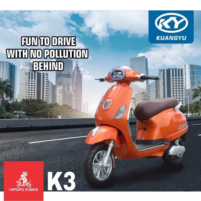 Terbaru New Kuangyu Ky K3 K 3, 1000W Motor Listrik Garansi Resmi T3 T3S T5 Promo Terlaris