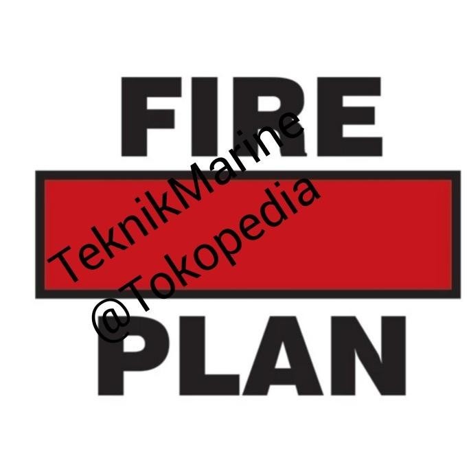 

cusss order] IMO Symbol Sticker IMPA 33.6001 Fire Plan / IMPA 336001