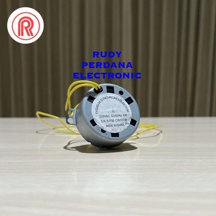 +%+%+%] DINAMO MOTOR KIPAS ANGIN SYNCHRONOUS SINKRONIS ROTARY ROTARI SWING FAN LAMBAT 4W 4 WATT 5/6 
