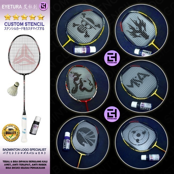 

Terbaru Mika - Custom Logo - Cetakan / Logo Raket / Stencil Card Badminton Promo Terlaris