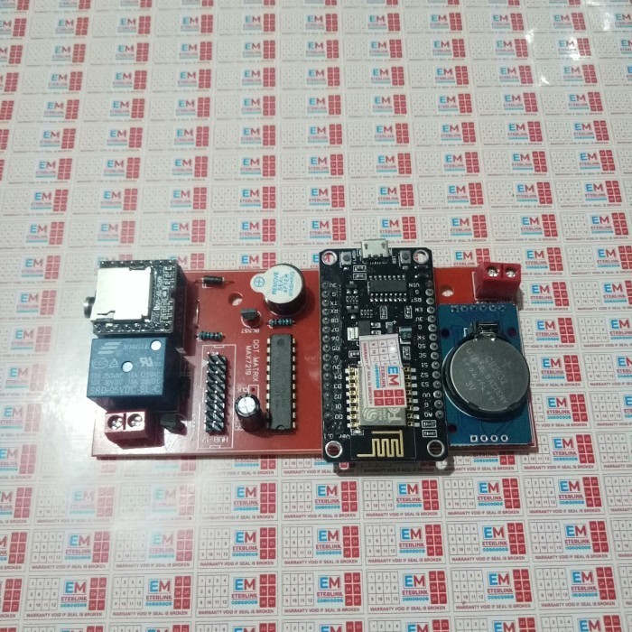 Terry Controler Bel Sekolah Untuk P10 Satu Panel