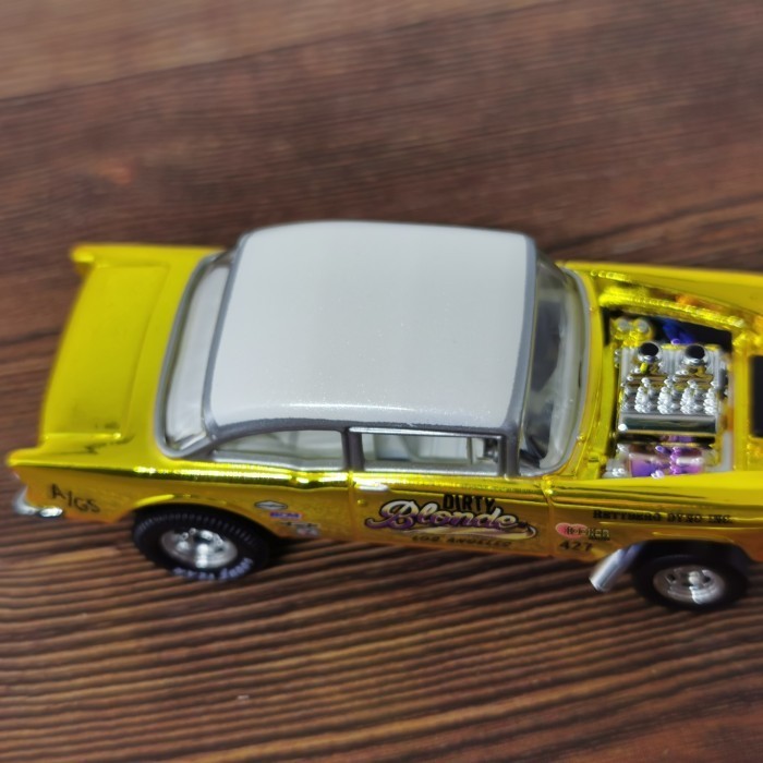 Terry Hot Wheels Rlc 55 Chevy Bel Air Gasser Dirty Blonde Gold Loose New