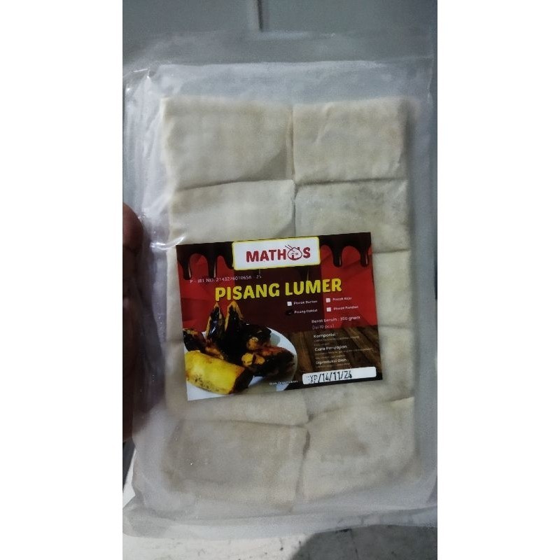 

Pisang coklat mathos isi 10 pcs