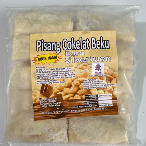 

Pisang coklat Silverqueen Bilqis isi 10 biji