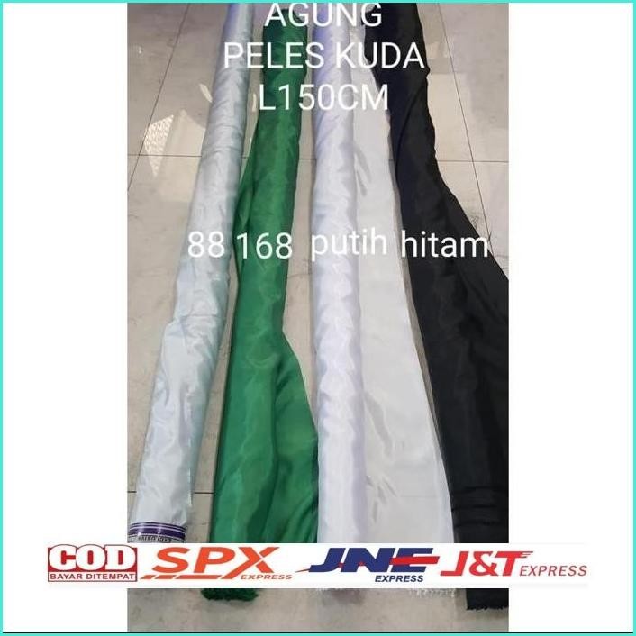 Cod Termurah Harga Termurah Kain Habute Abutay Peles Cap Kuda / Kain Bendera / Umbul2 / Kain Furing 