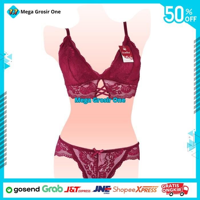 BRA SET CELANA DALAM TRANSPARAN BRALETTE RENDA BH  SET TERMURAH