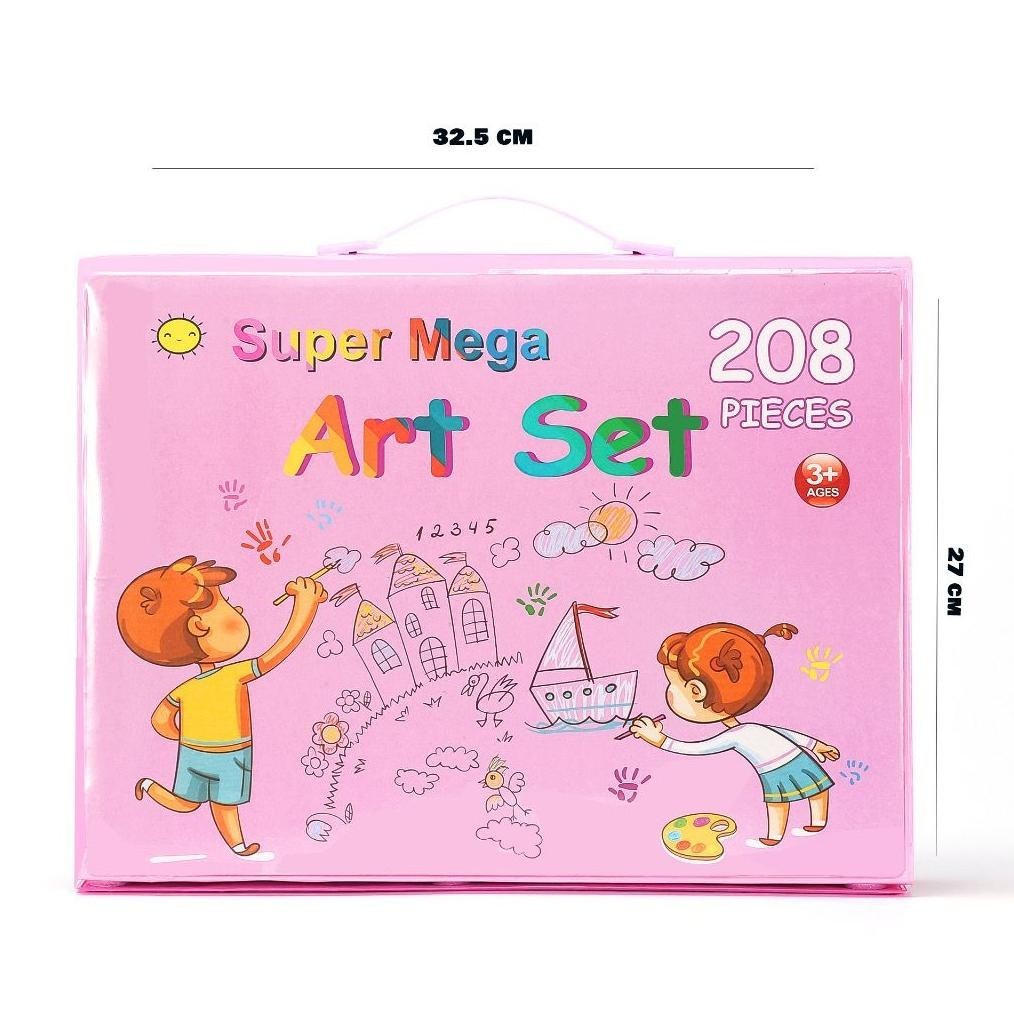 

CRAYON SET ISI 150 & 208 PCS MEWARNAI ART MEGA/CRAYON SET SHENAR BIG SALE