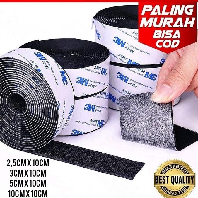 

'+'+'+'+] Perekat Strap Double Tape Dua Sisi Adhesive 2,5cm 3cm 5cm 10cm x 10cm