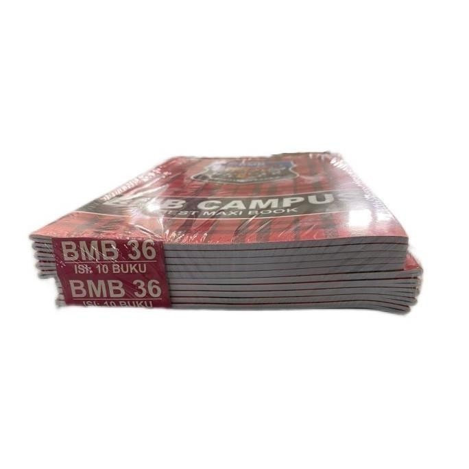 

Buku Tulis Boxy BMB 36 Lembar (1 Pack isi 10 Buku) DISKON BESAR