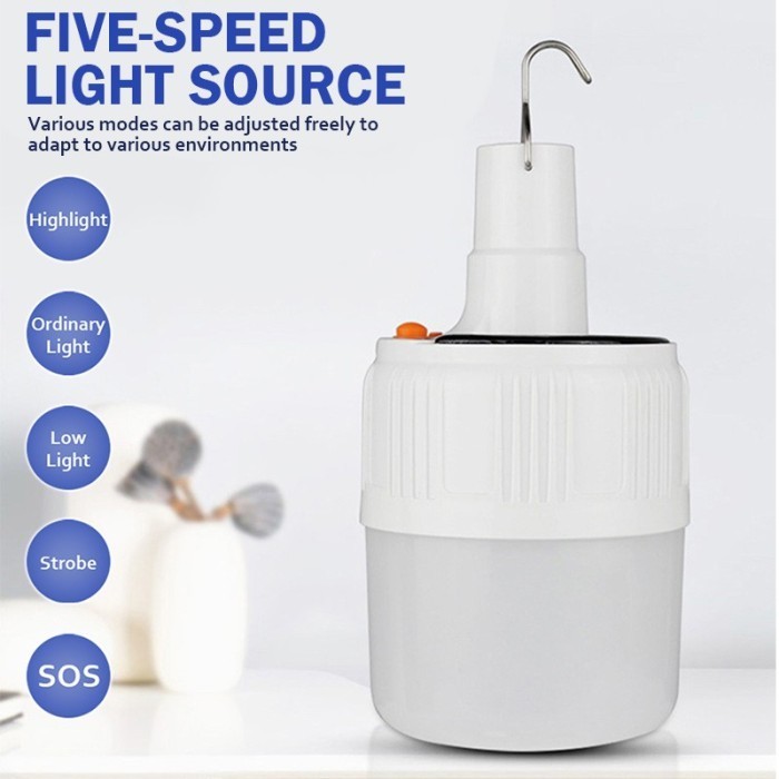 Lampu Charger Lampu Emergency Darurat Led Lampu Cas Tahan 12 Jam Usb Gratis Ongkir