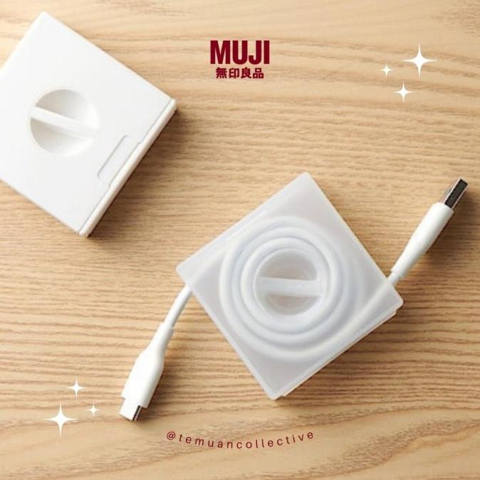 

MUJI Polypropylene Cable Case with Stand - Charger/Earphone Organizer