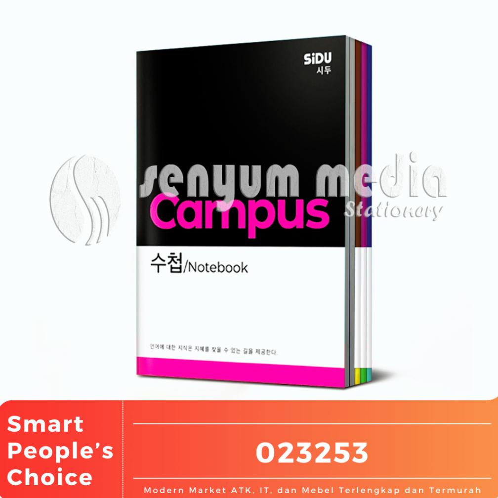 

Buku Tulis Sinar Dunia SIDU CAMPUS 42 Lembar (1 Pack Isi 5 Buku) (S:PAK) TERLARIS