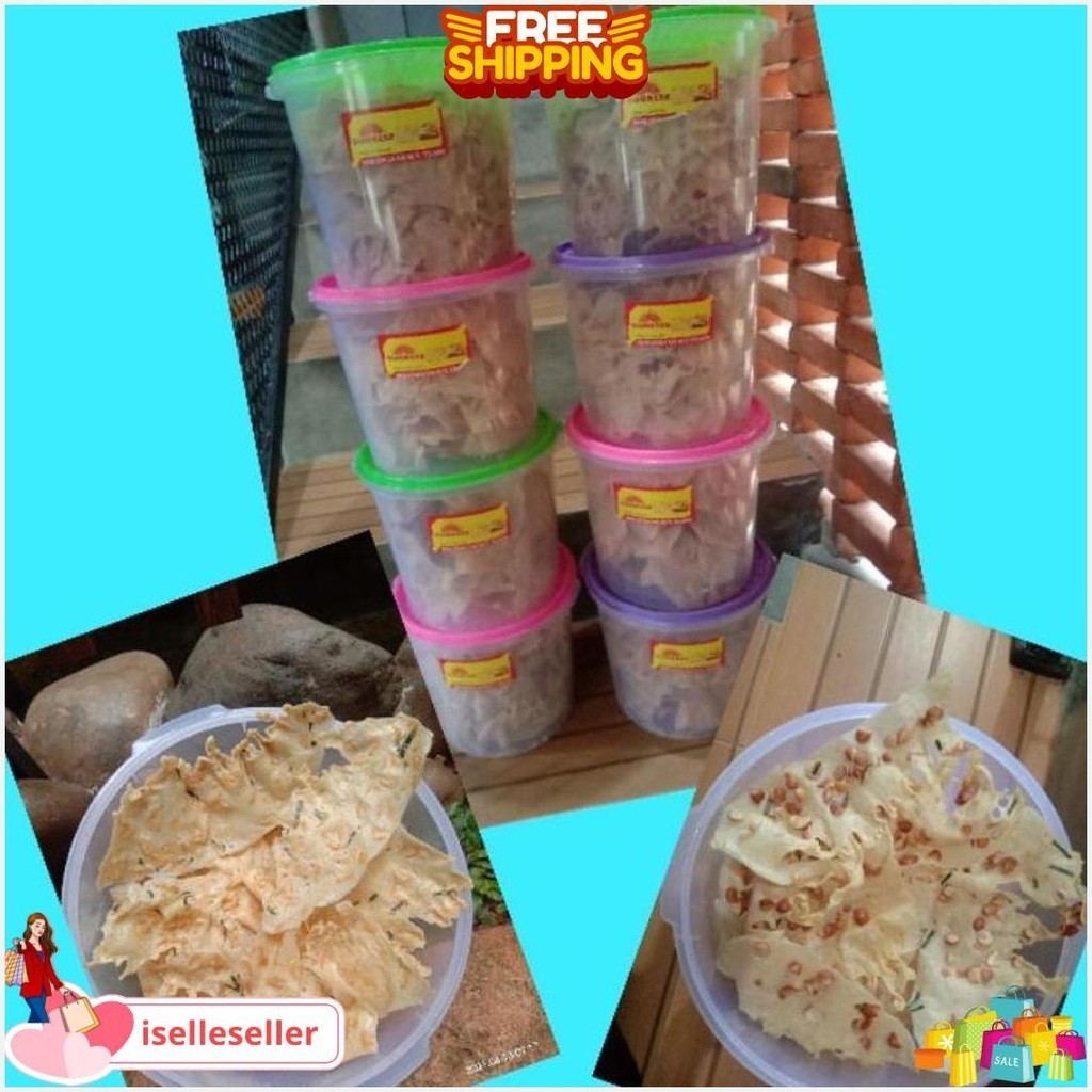

Peyek Rebon Daun Jeruk Siap Kirim