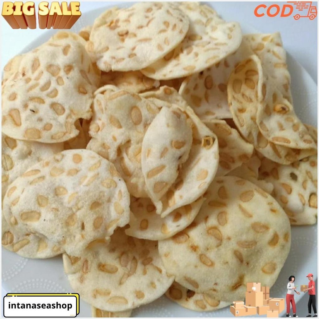 

Keripik Kripik Tempe 500 Gram Kerupuk Gurih Premium Gratis Ongkir