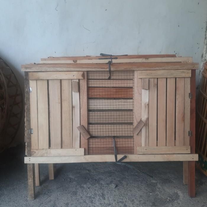 Kandang Ayam Kelinci Kawat Ram 80 47 X 65