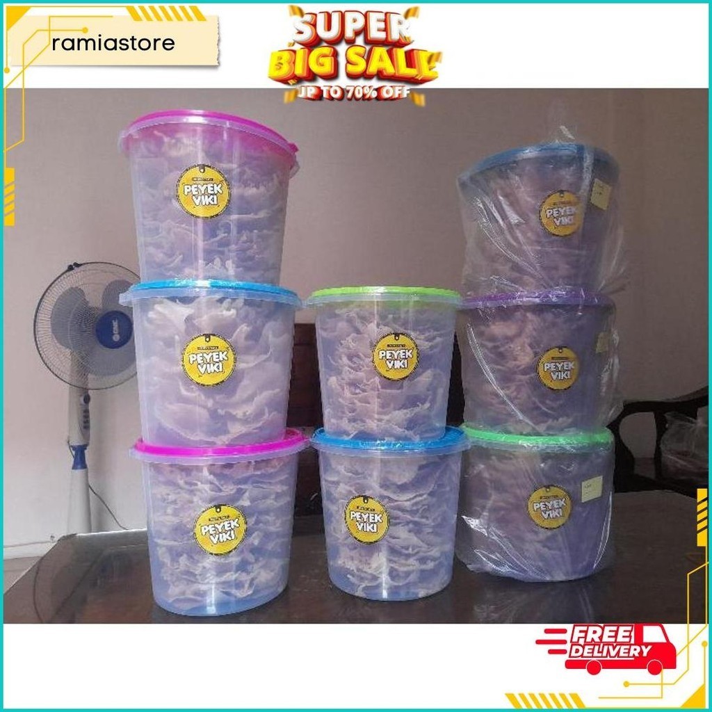 

Peyek Rebon Ukuran Toples 5L Cod