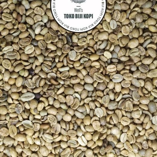 

Green Bean Biji Kopi Arabika Bali Kintamani Full Wash Grade 1 - 1 Kg