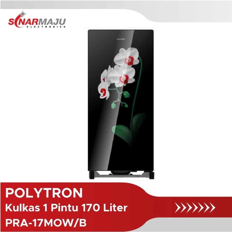 Polytron PRA-17MOW Kulkas 1 Pintu 170L - Putih