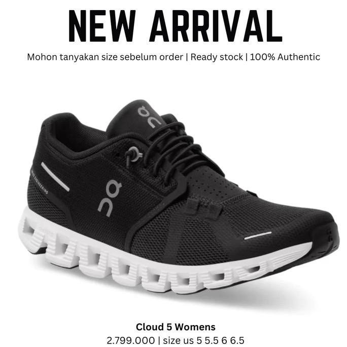 Sepatu Lari Wanita On Running Cloud 5 Original 100%
