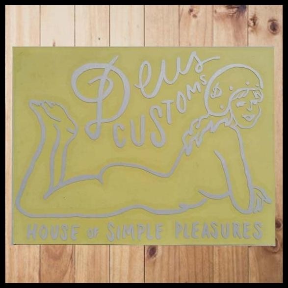 

BEST DEAL STIKER DEUS CUSTOM HOUSE OF SIMPLE PLEASURES