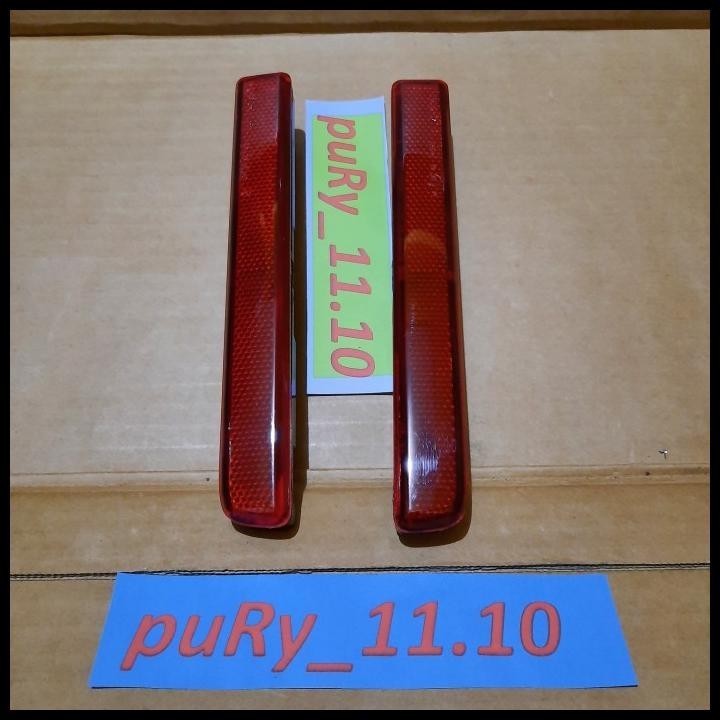 DISKON REFLEKTOR BEMPER BUMPER BELAKANG MATA KUCING AGYA AYLA RUSH LUXIO ORI 
