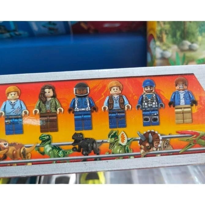 Enm Bricks Chaobao 6740 Dinosaur World Edukasi Anak Brick Minecraft