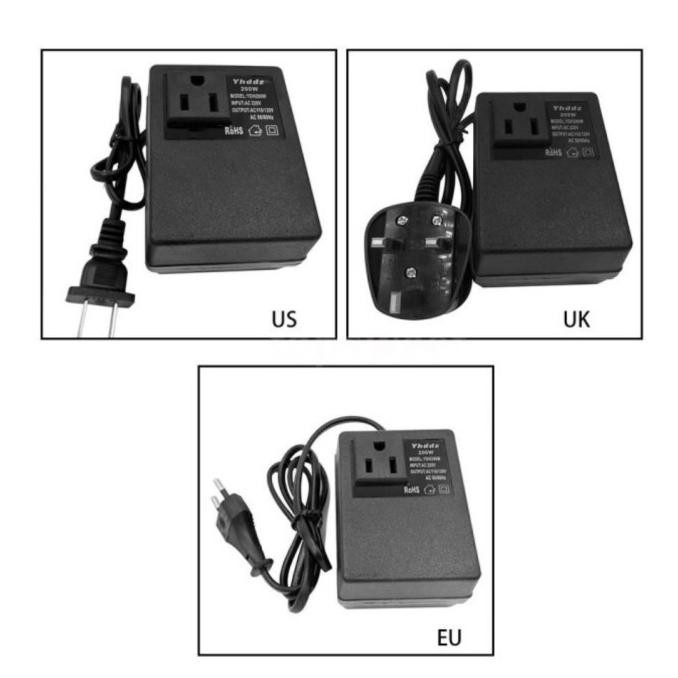 SGH - Converter Voltage 200W AC 220V to 110V Step Down Transformer EU TERLARIS