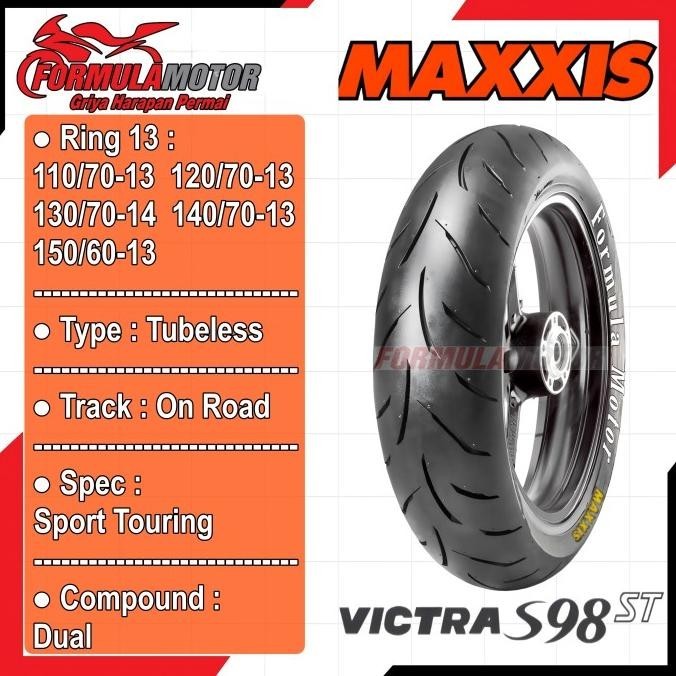 Ban Motor Maxxis Victra Ring 13 NMAX/ADV/PCX-160 (Pilih Ukuran)
