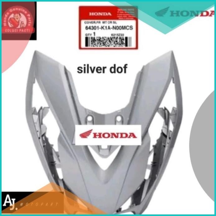 Tameng beat new K1A silver 64301-K1A-N00MCS buat beat street ori ahm 8