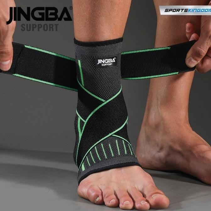 Terbaru Jingba Ankle Support Compression Sleeve Pelindung Engkel Kaki Terbaik