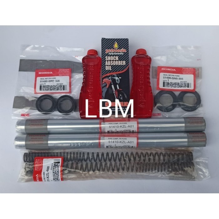 PAKET AS SHOCK SEAL OLI PER SHOCK DEPAN VARIO 150 VARIO 125 SPACY FI