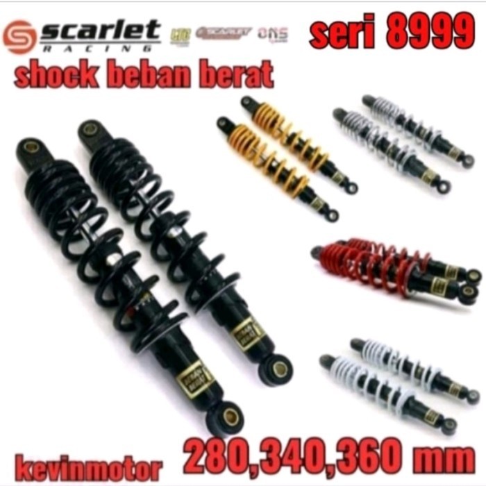 SHOCKBREAKER SHOCK BLKNG HONDA SUPRA DLL 340/360MM 8999 SCARLET