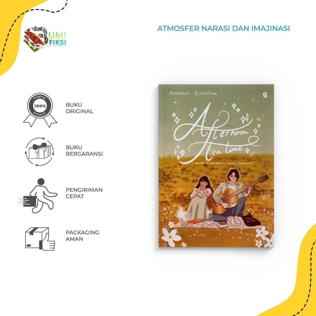 Novel Afternoon Tea Time - Amabel Emillavta - Bukune - Bumifiksi