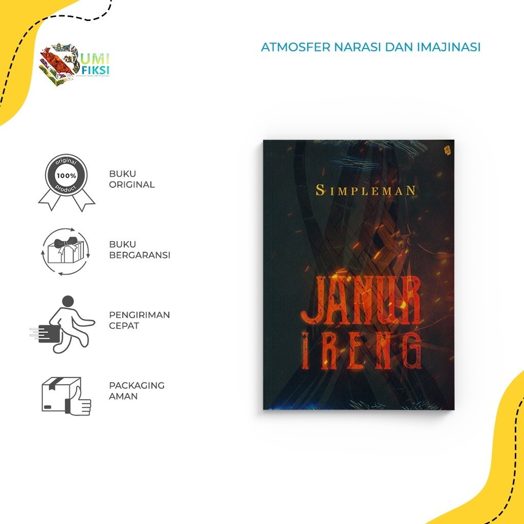 Buku Novel Janur Ireng - Simpleman - Bukune - Bumifiksi