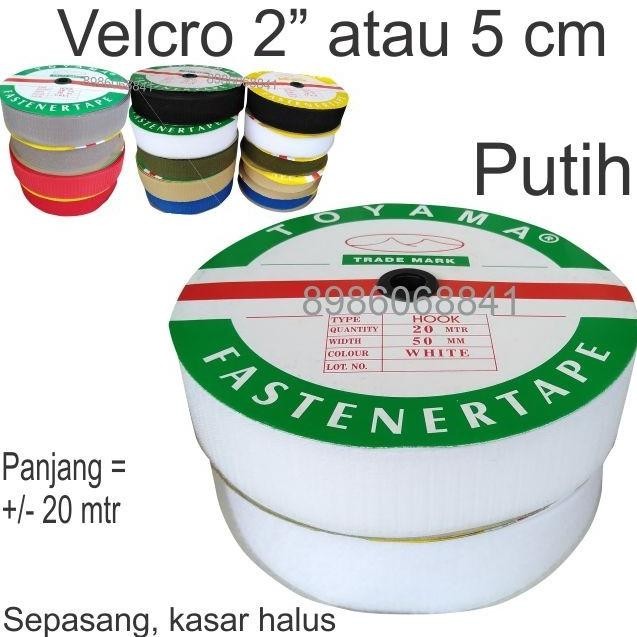 

Perekat Velcro Magic Tape Kretekan 2" atau 5cm