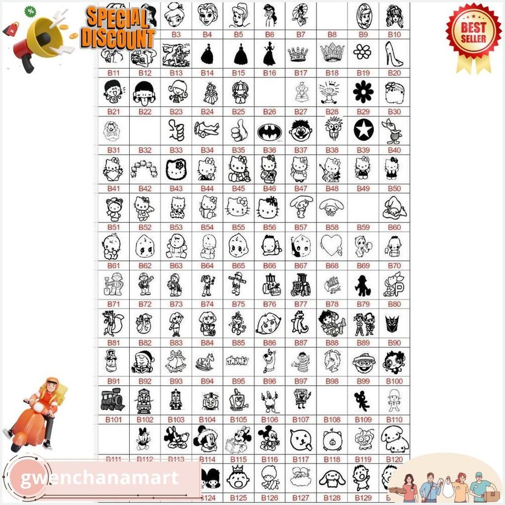 

CUSTOM STAMP (STEMPEL ANAK ATAU PROFESI) GANTUNGAN KUNCI WATER WORLD (WW GANCI) SERIES 2 COD