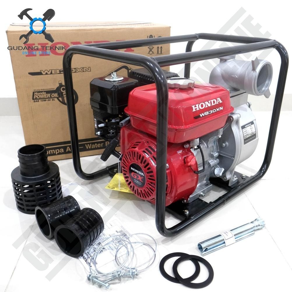 Water Pump 3" HONDA WB30XN GX160 / Mesin Waterpump Alkon 3 Inch - Pompa Air Irigrasi Sawah WB 30 XN 