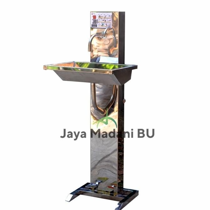 Wastafel Cuci Tangan Injak Portable Super Minimalis