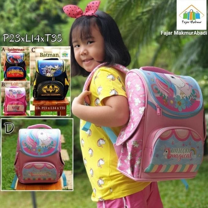 Tas Sekolah Anak Tk Sd Jepang / Tas Ransel Anak Sekolah Model Jepang / Restock