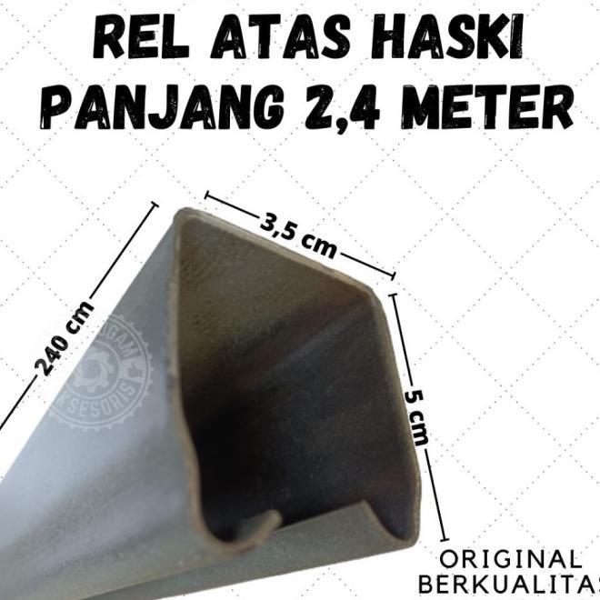 Ready Rel Atas Haski/Kecil Pintu Besi Rel Henderson Pintu Lipat