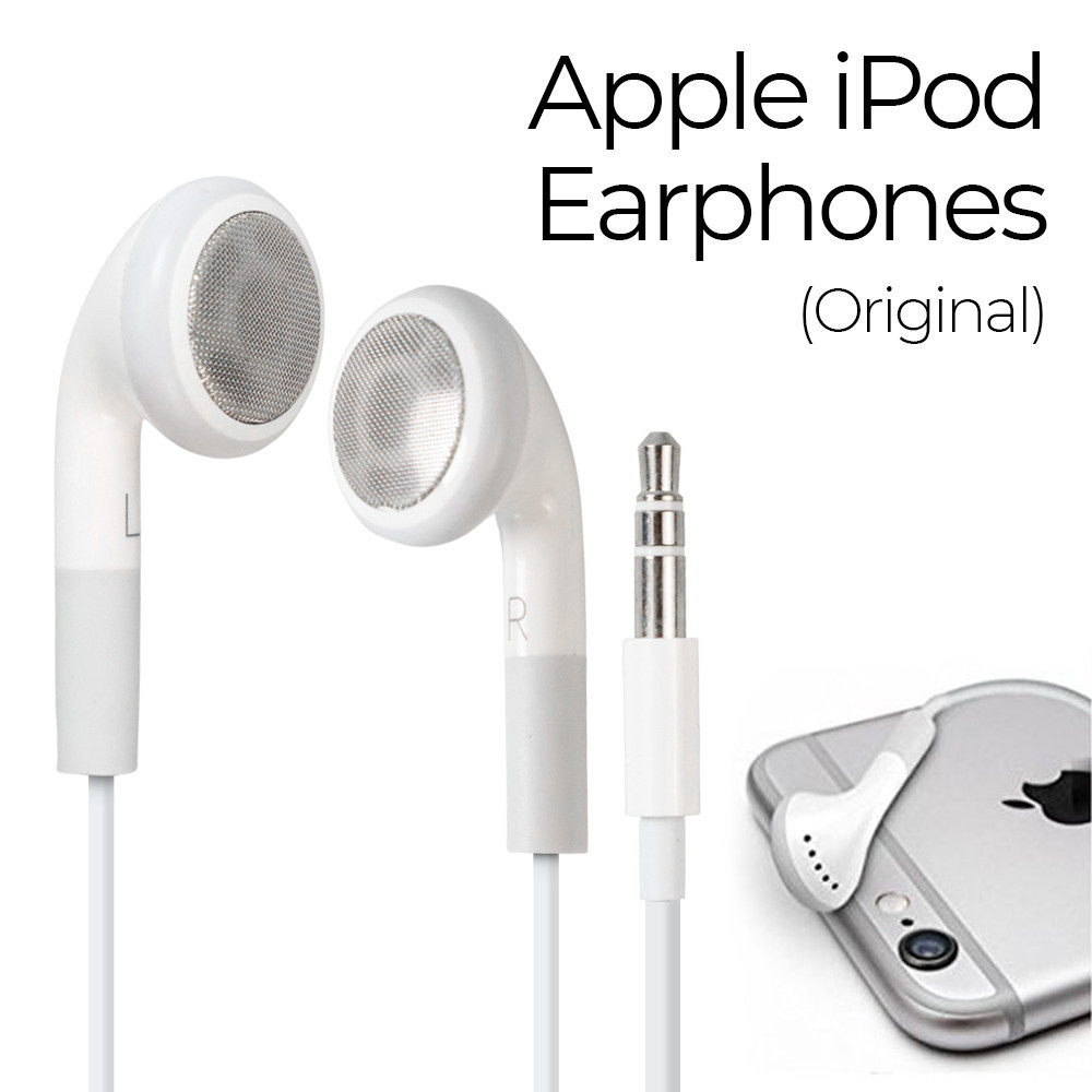 ER- Apple iPod Earphones (Original) / henset bluetooth/henset/headset/henset blutut/headset olahraga