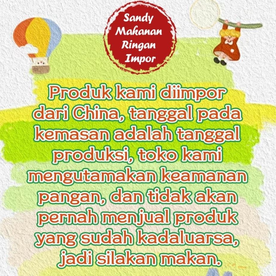 

Cuci Gudang HALALJajanan Impor Campuran Latio Terlaris di Kampus Hemat