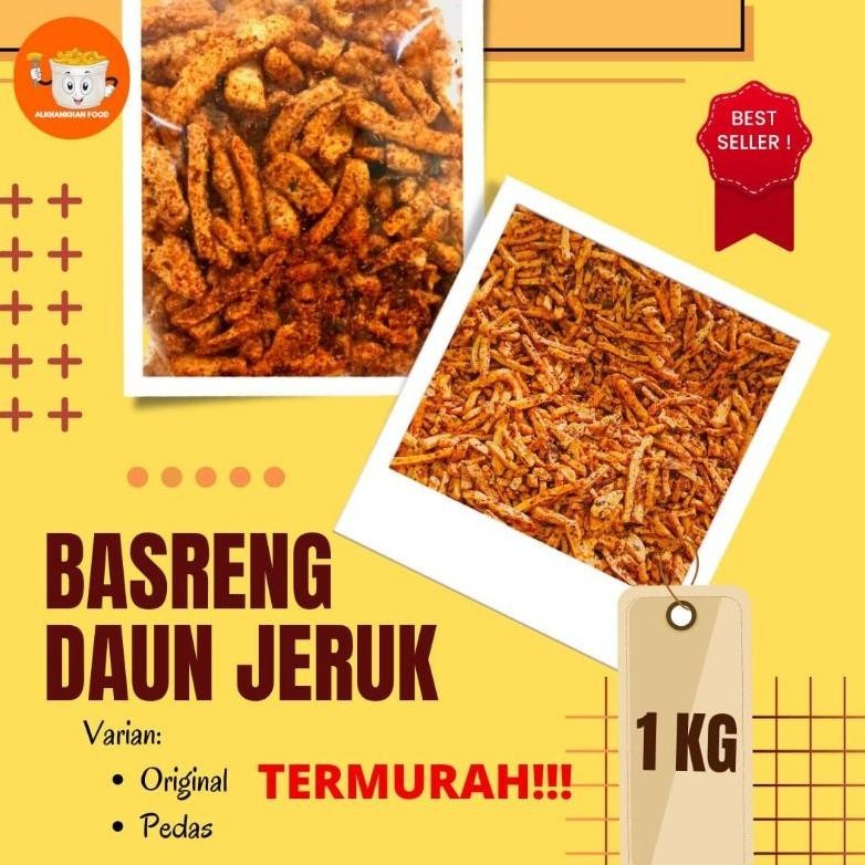 

Un04 BASRENG DAUN JERUK KHAS JAWA BARAT ORIGINAL & PEDAS DAUN JERUK ASLI RASA IKAN 1KG TERMURAH FREE BUBLEWRAP Sale