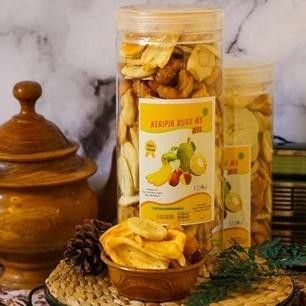 

we-12 KERIPIK BUAH MIX PREMIUM 1300 ML (NANGKA, SALAK, APEL, PISANG) Hemat