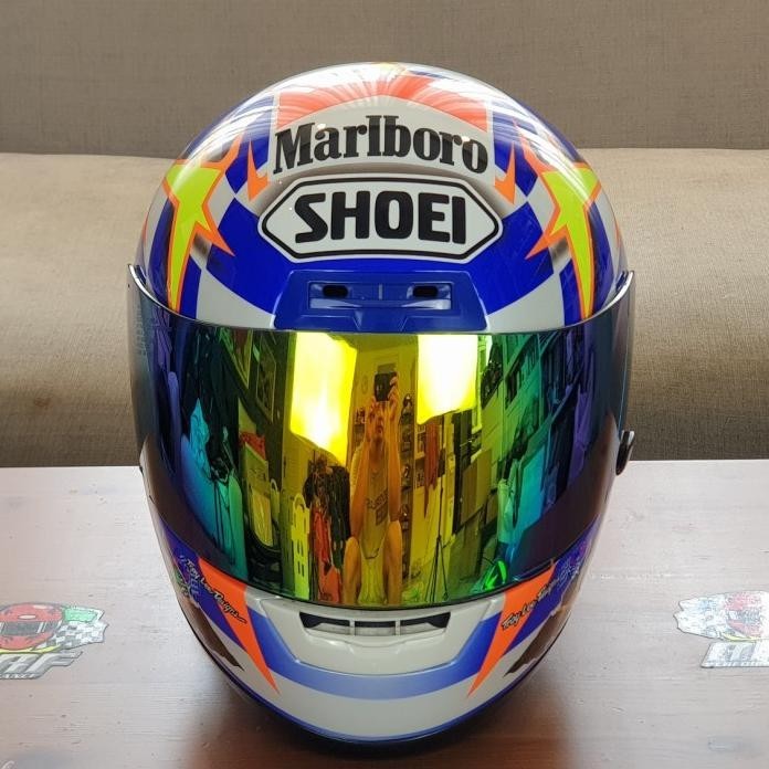 HELM SHOEI X8V NORICK ABE MARLBORO