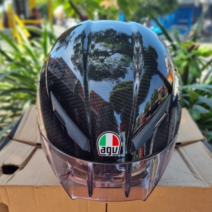 HELM AGV PISTA GPR MONO CARBON GLOSSY SIZE ML ORIGINAL