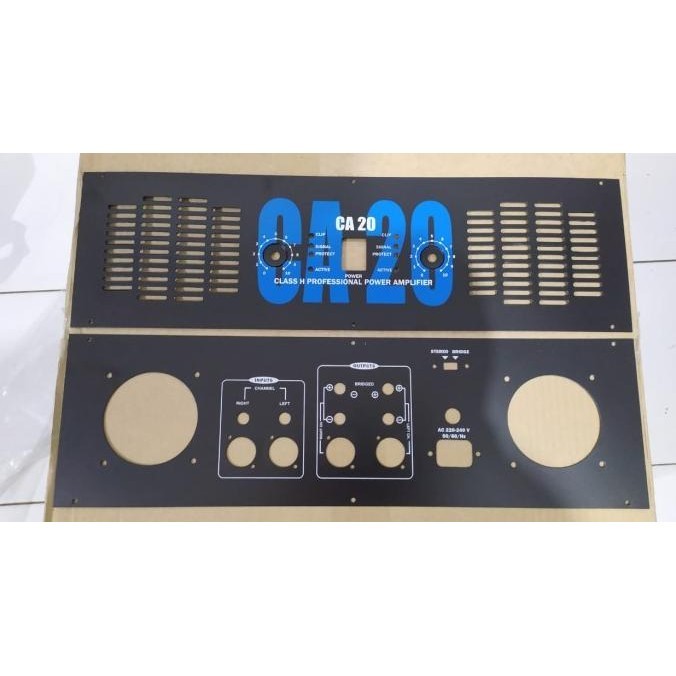 PLAT PANEL POWER CA 20 BAHAN TEBAL