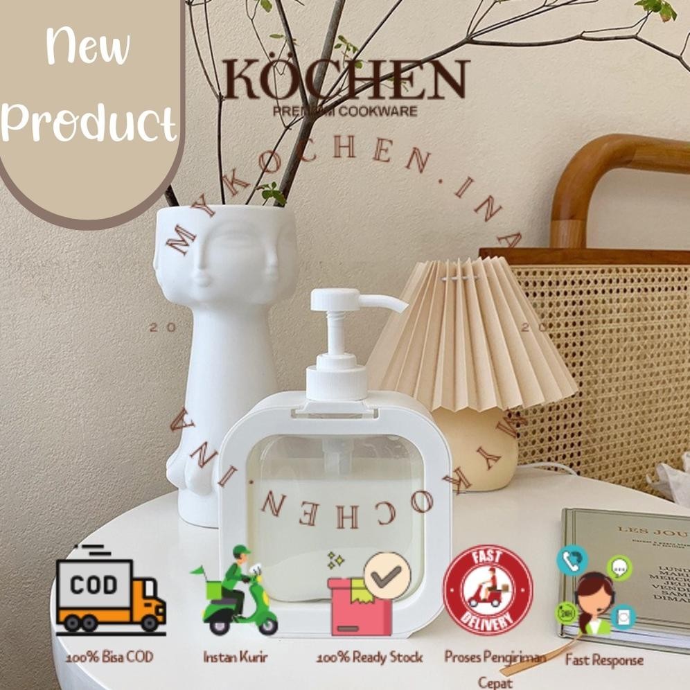 MyKOCHEN Dispenser Tempat Sabun Cair Mandi Aesthetic Pump single Kecil Untuk Travel Traveling Lucu K